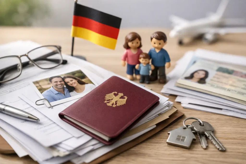 Familiennachzug Deutschland Dokumente richtig