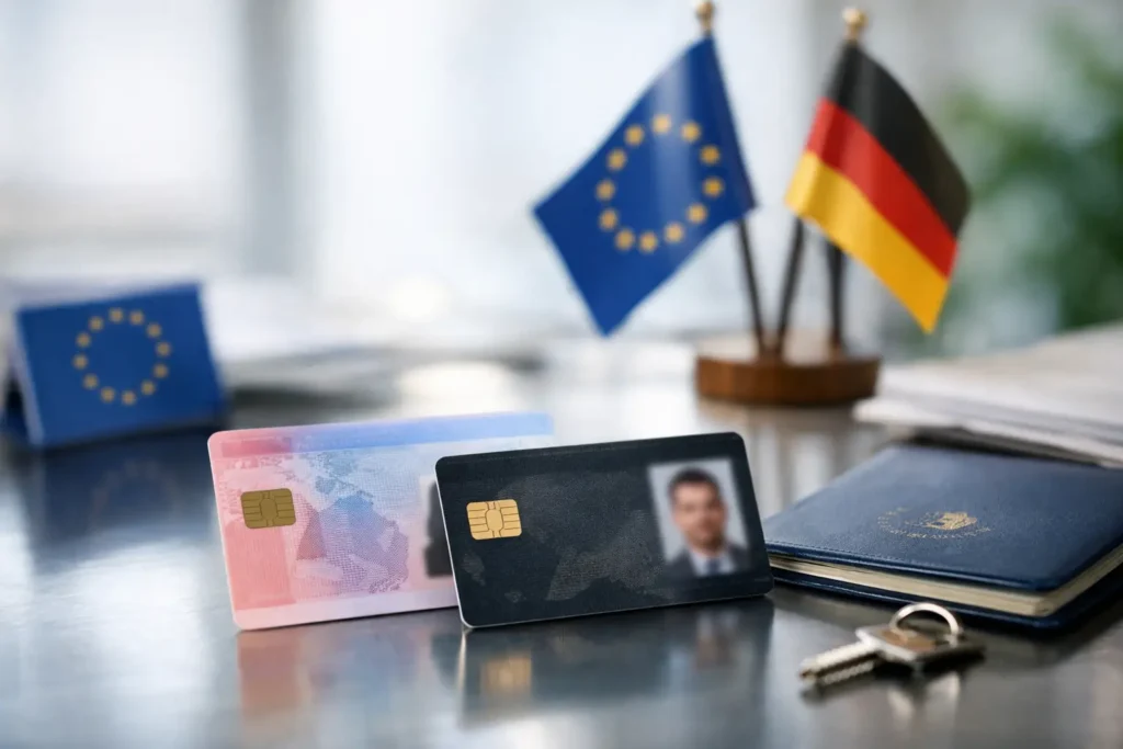 EU Aufenthaltskarte und Aufenthaltstitel erklärt